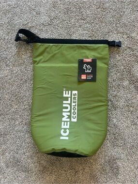 ICEMULE Green Roll-Top Cooler Bag